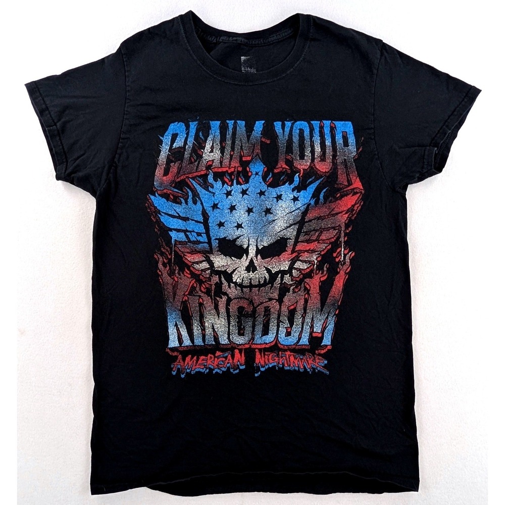 WWE Cody Rhodes Claim Your Kingdom T-Shirt Mens Medium Black Graphic Tee